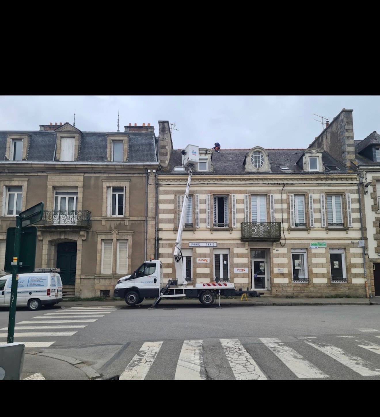 Démoussage et traitement hydrofuge toiture Paimpol